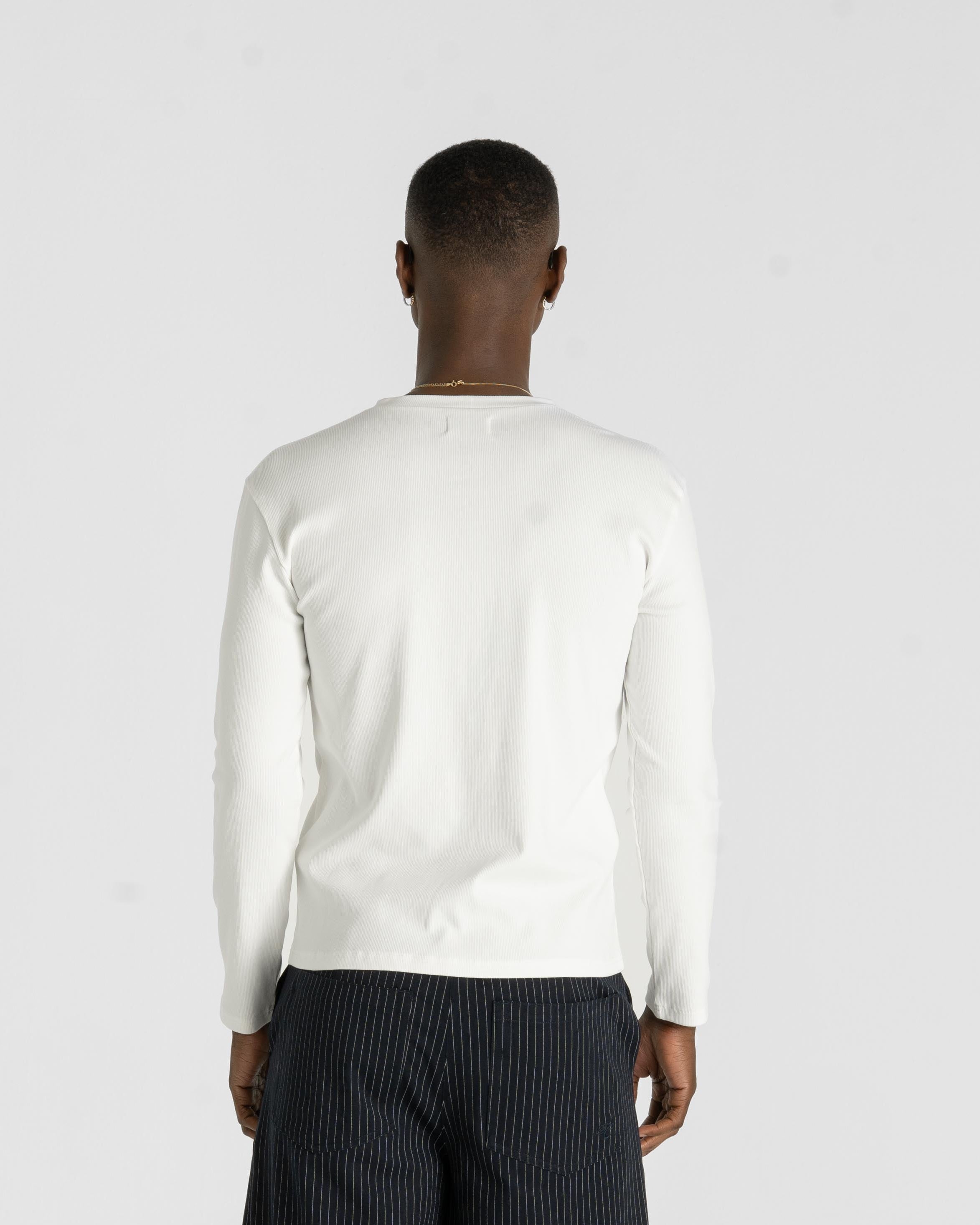 Bermuda Shorts Navy Pinstriped